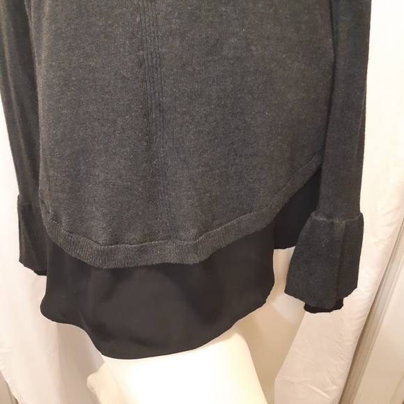 Camber and Grace Mixed Media Long Sleeve Tee - Picture 3 of 7